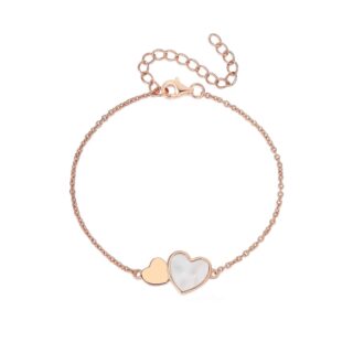 צמיד לב צדף