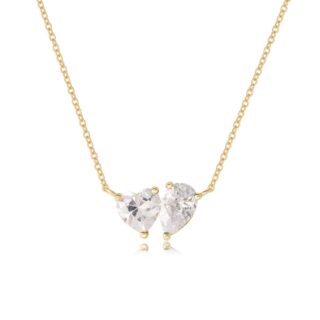 שרשרת אבנים לב טיפה