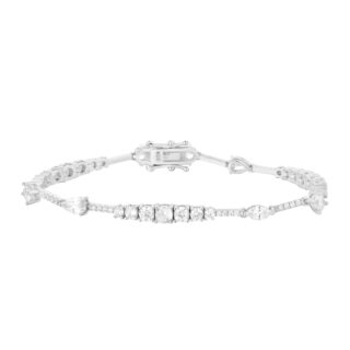 צמיד טניס משולב באבני זרקוניה