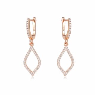 עגיל תלוי טיפה מנצנץ