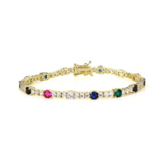 צמיד טניס Tulip זהב צהוב