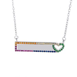 שרשרת טס צבעוני