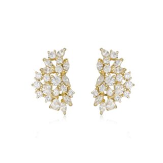 עגיל זהב bunch